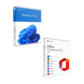 Combo Microsoft Windows 11 Pro + Office 2021 Professional Plus Licenza a Vita