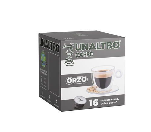 16 CAPSULE DOLCE GUSTO UNALTRO CAFFE MISCELA ORZO.