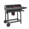 Barbecue Tennessee a carbonella con struttura in acciaio verniciato nero