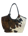 Hair-On Italian Leather Tote — Statement Luxury