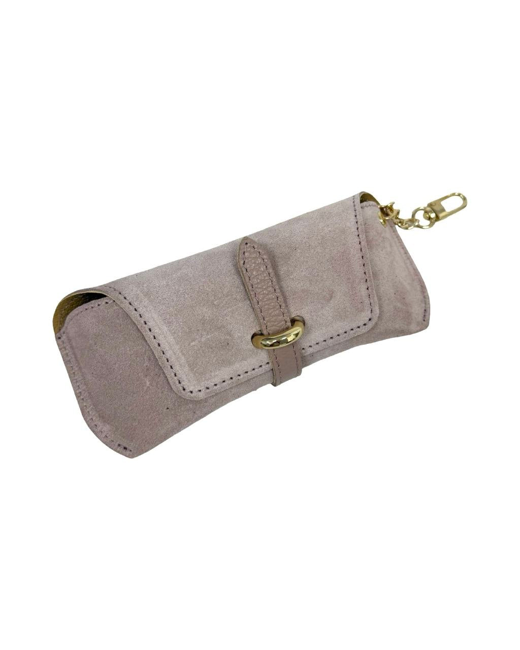 Italian Suede Eyeglass Case — Handmade in Italy