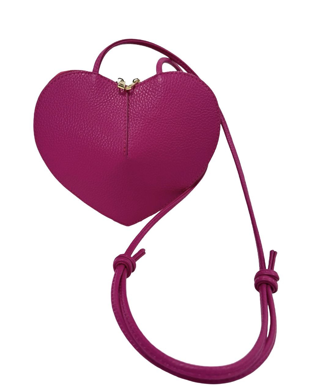 Modex™luxury heart-shaped bag made from Italian leather