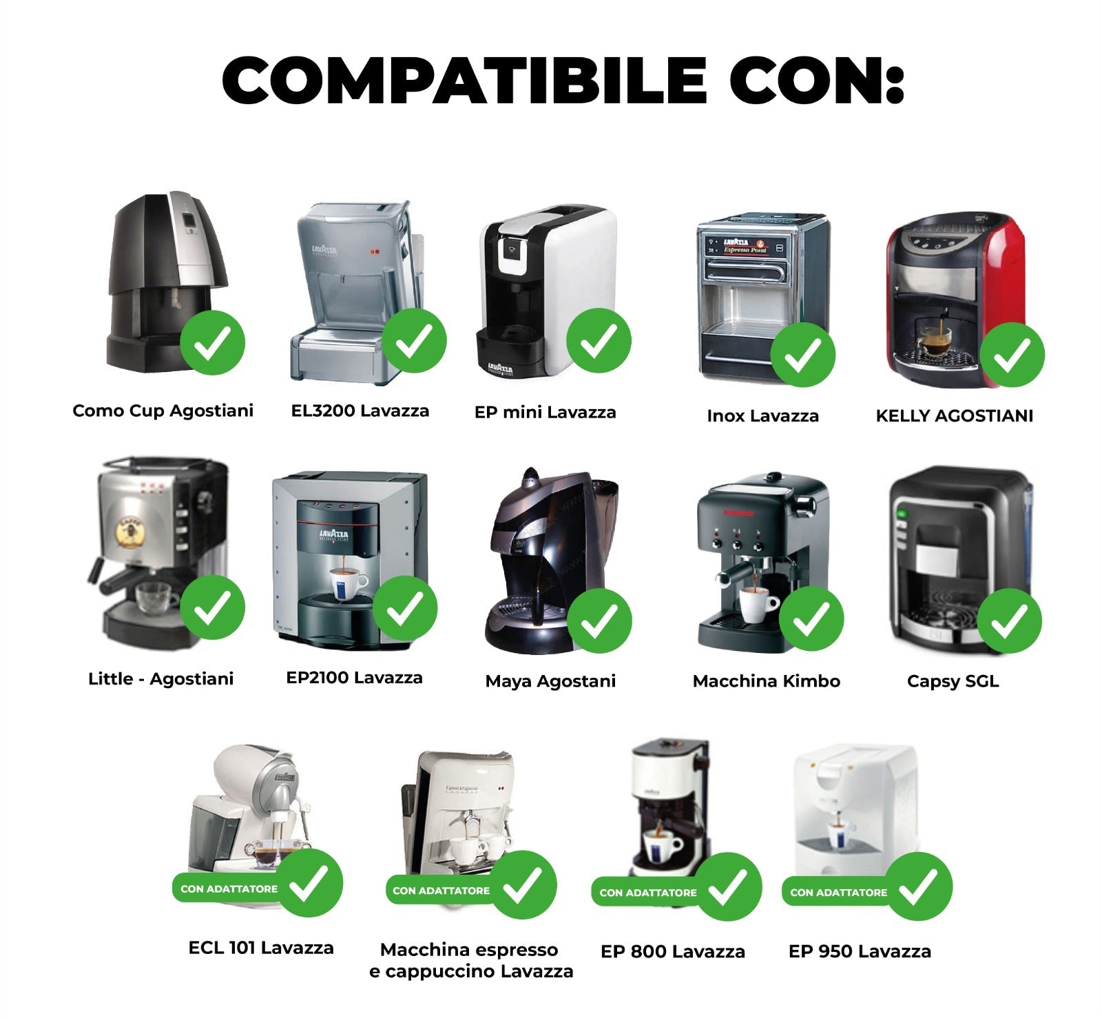 Comp. ESPRESSO POINT ® Misela DECA