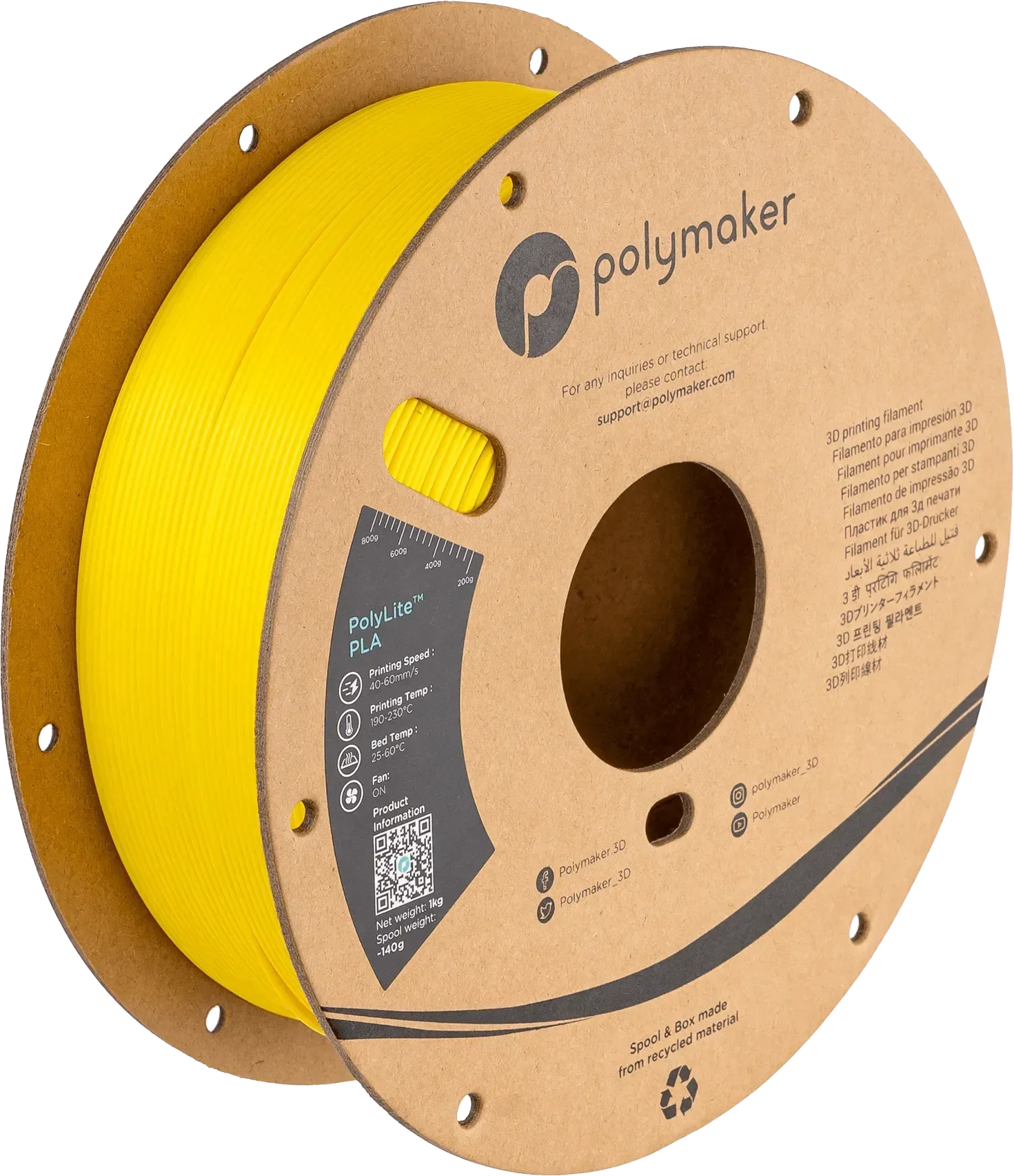 POLYMAKER POLYLITE PLA 1.75mm/1KG