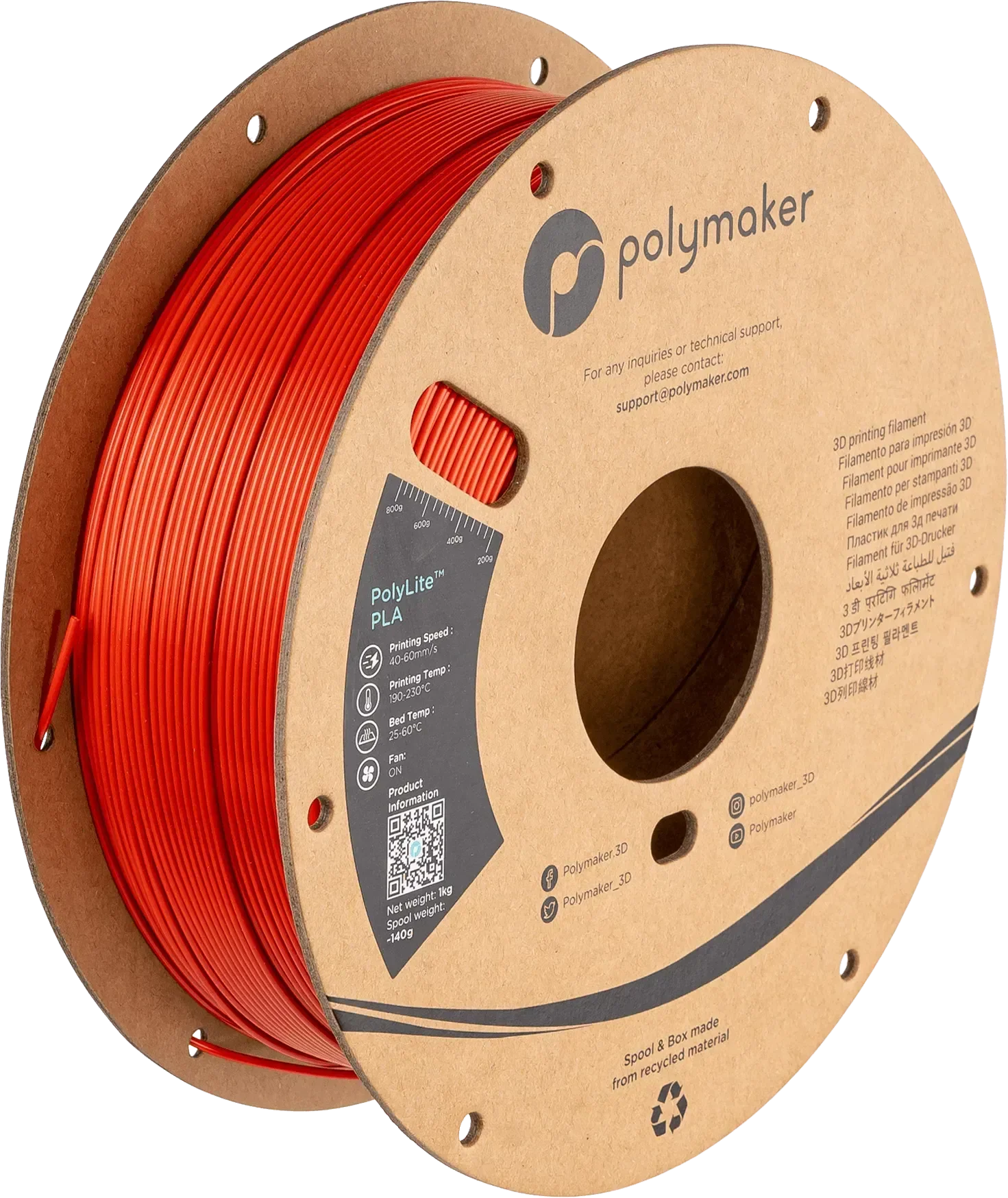 POLYMAKER POLYLITE PLA 1.75mm/1KG