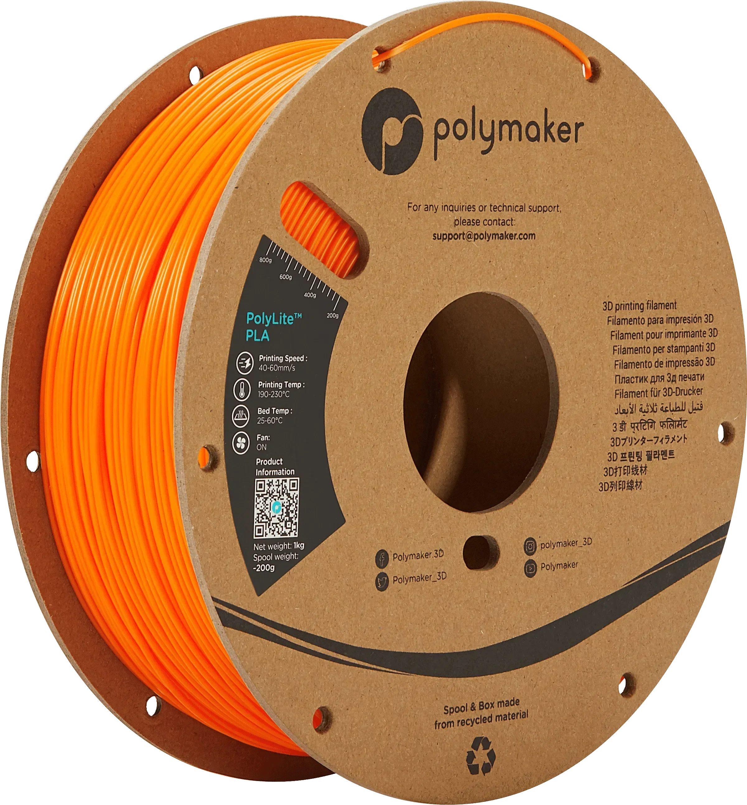 POLYMAKER POLYLITE PLA 1.75mm/1KG