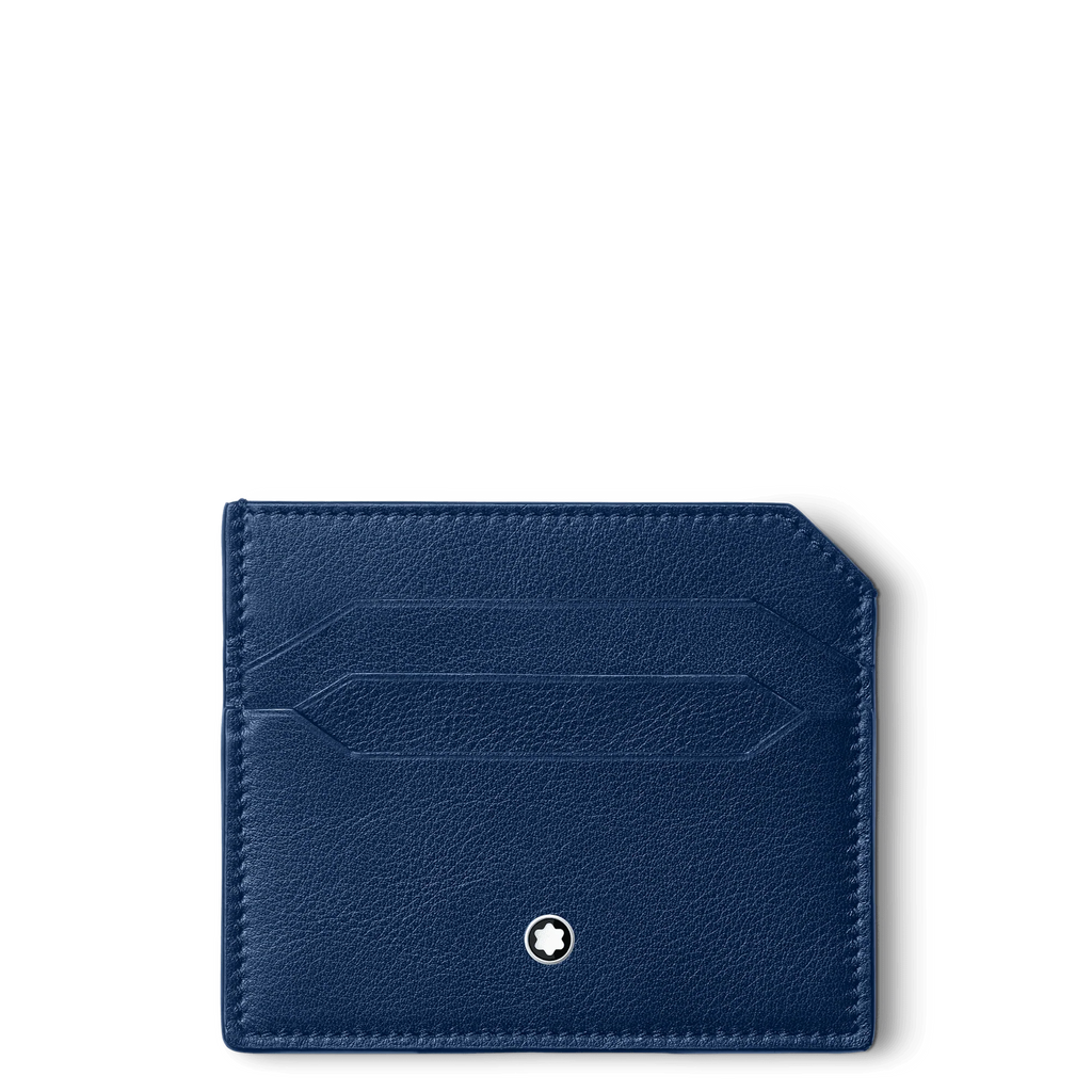 Porta carte 6 scomparti Meisterstück Selection Soft blu 130060