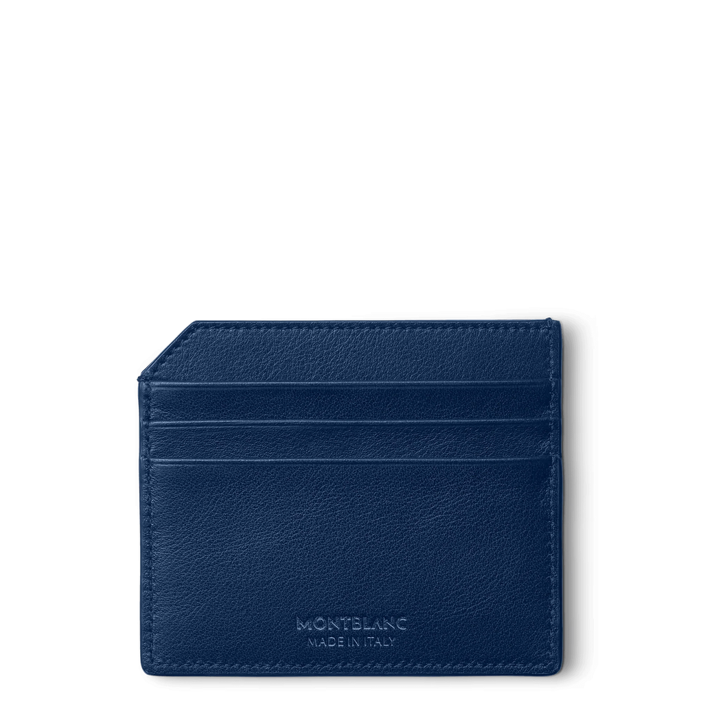 Porta carte 6 scomparti Meisterstück Selection Soft blu 130060