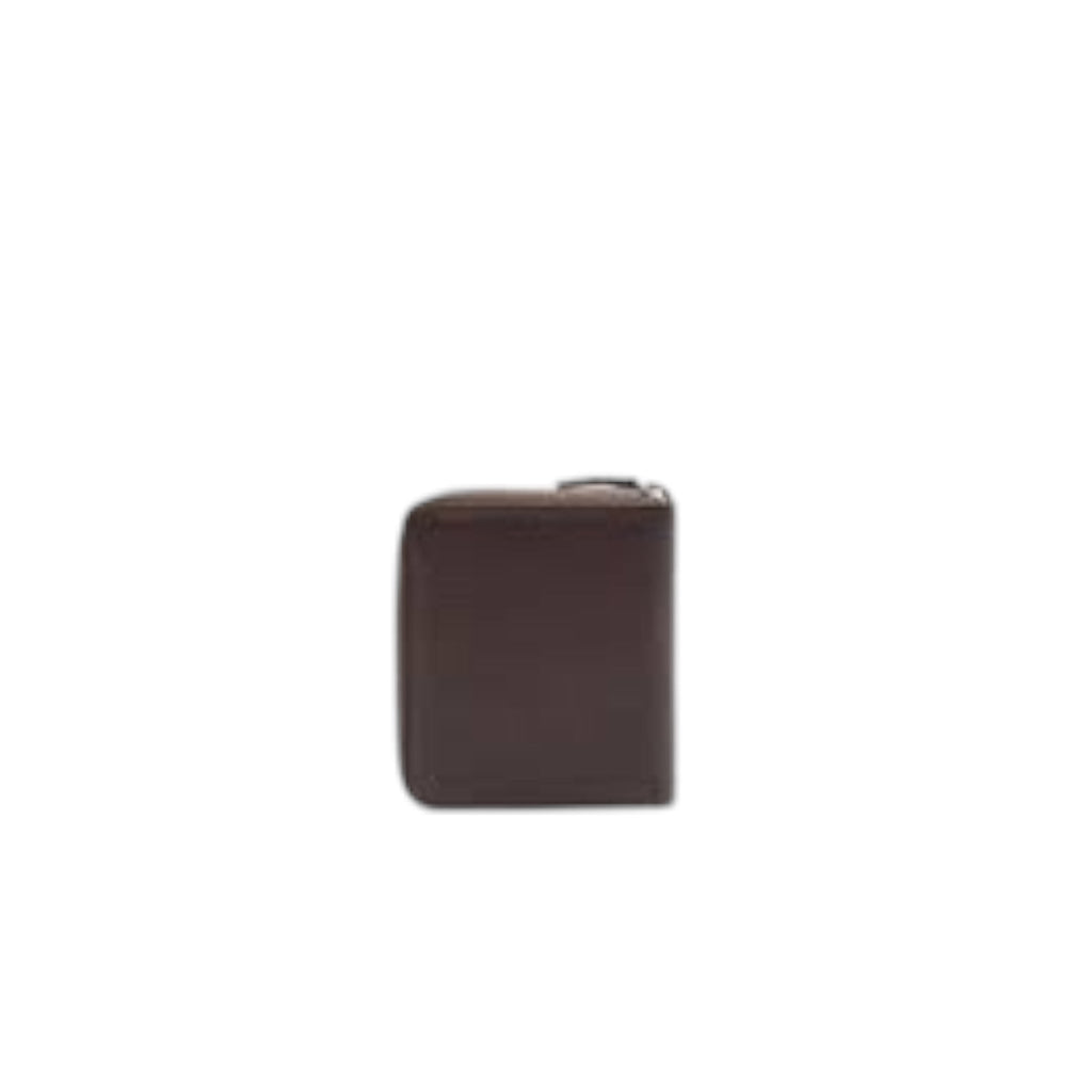 Portafoglio Micron in Pelle Martellata con Zip