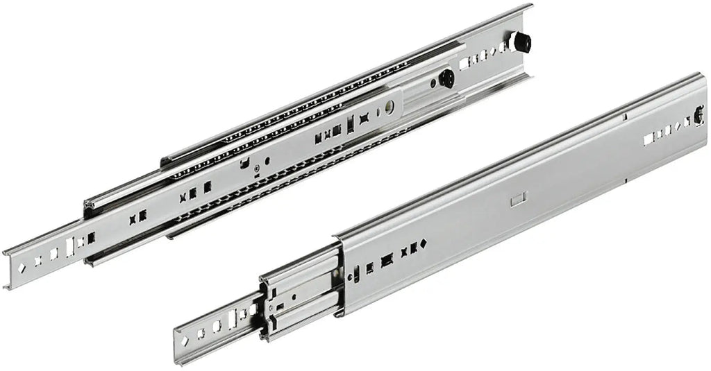 USCITA TOTALE, ACCURIDE 7957, PORTATA FINO A 160 KG, ACCIAIO, MONTAGGIO LATERALE/A SQUADRA