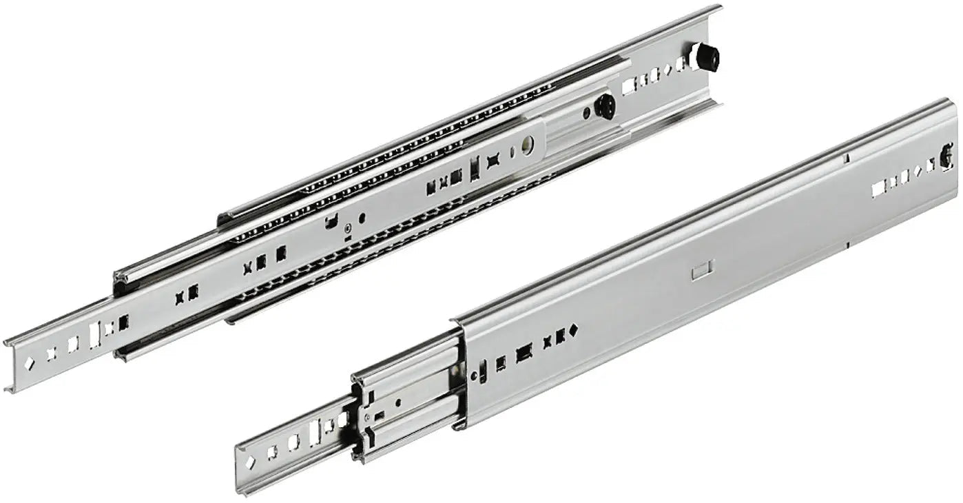 USCITA TOTALE, ACCURIDE 7957, PORTATA FINO A 160 KG, ACCIAIO, MONTAGGIO LATERALE/A SQUADRA