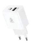 Caric.rapido c/presa usb e type-c