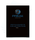 PRIMACREATOR FEP FILM SHEETS FOR 3D PRINTERS - 140 X 200 MM - 5-PACK