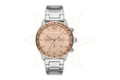 Armani Orologio in acciaio inossidabile argento