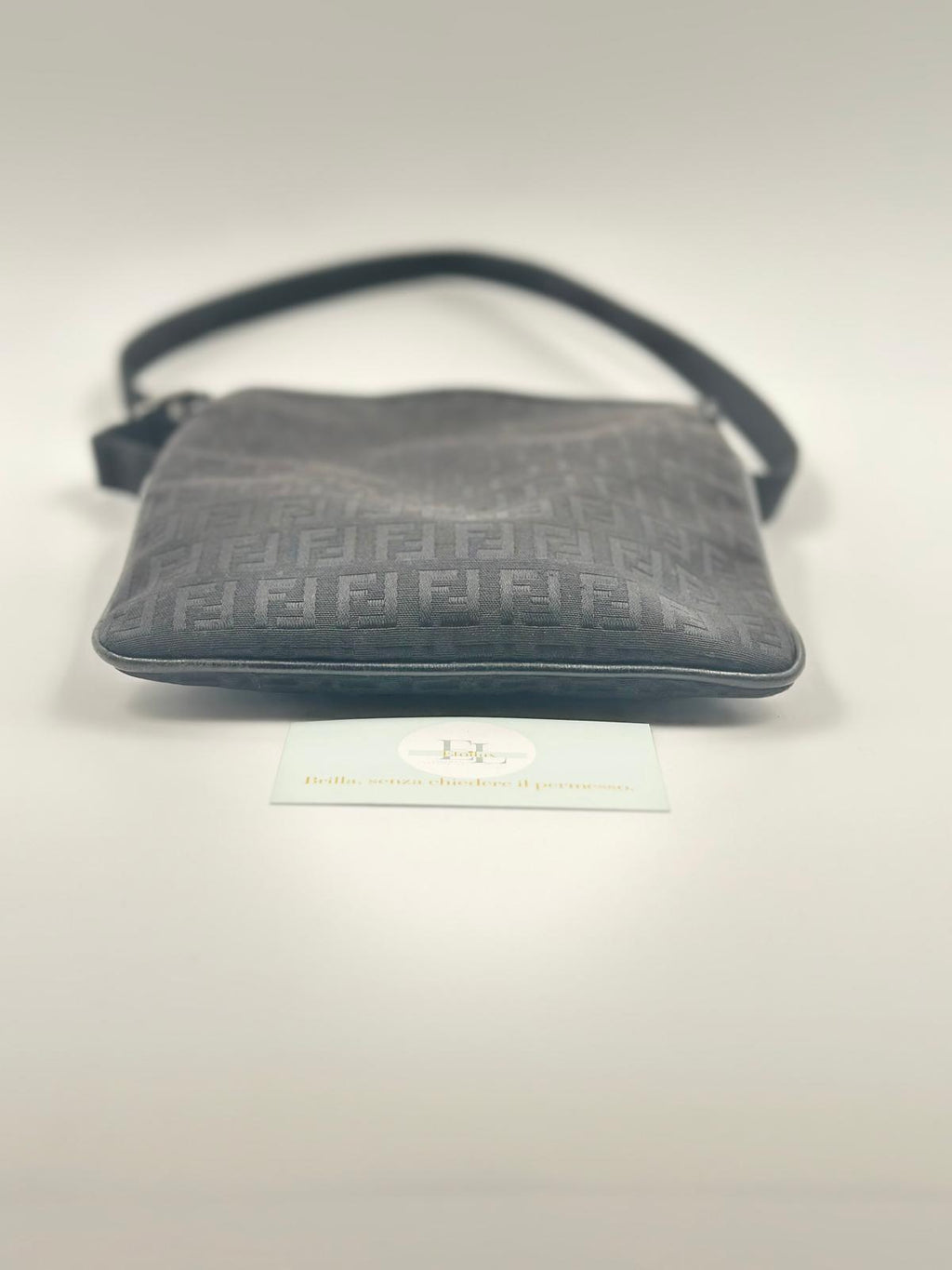 FENDI Zucchino FF Messenger Bag — Vintage Y2K