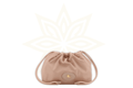 Burberry Drawstring Clutch in nylon rosa cipria – Nuova da boutique