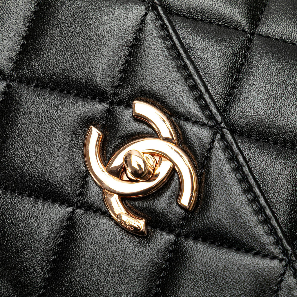 CHANEL Borsa a tracolla Trendy CC Flap in pelle di agnello media
