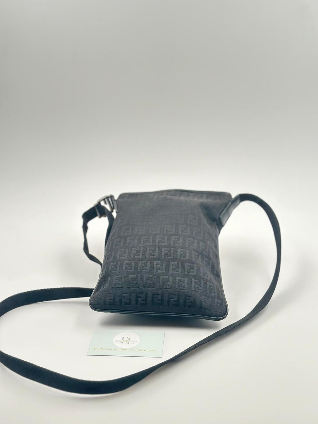 FENDI Zucchino FF Messenger Bag — Vintage Y2K