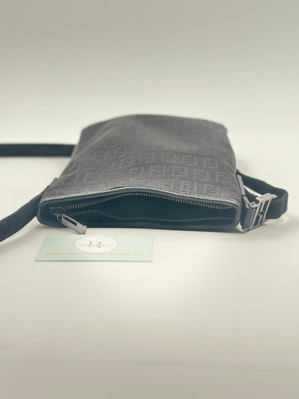 FENDI Zucchino FF Messenger Bag — Vintage Y2K