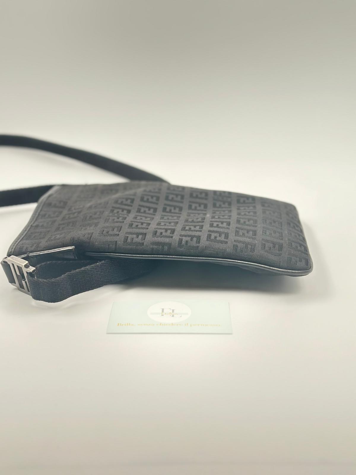 FENDI Zucchino FF Messenger Bag — Vintage Y2K
