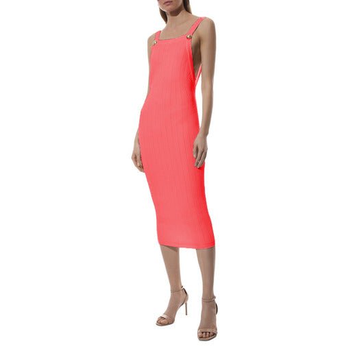 balmain - Abiti - Rosa abito smanicato rosa