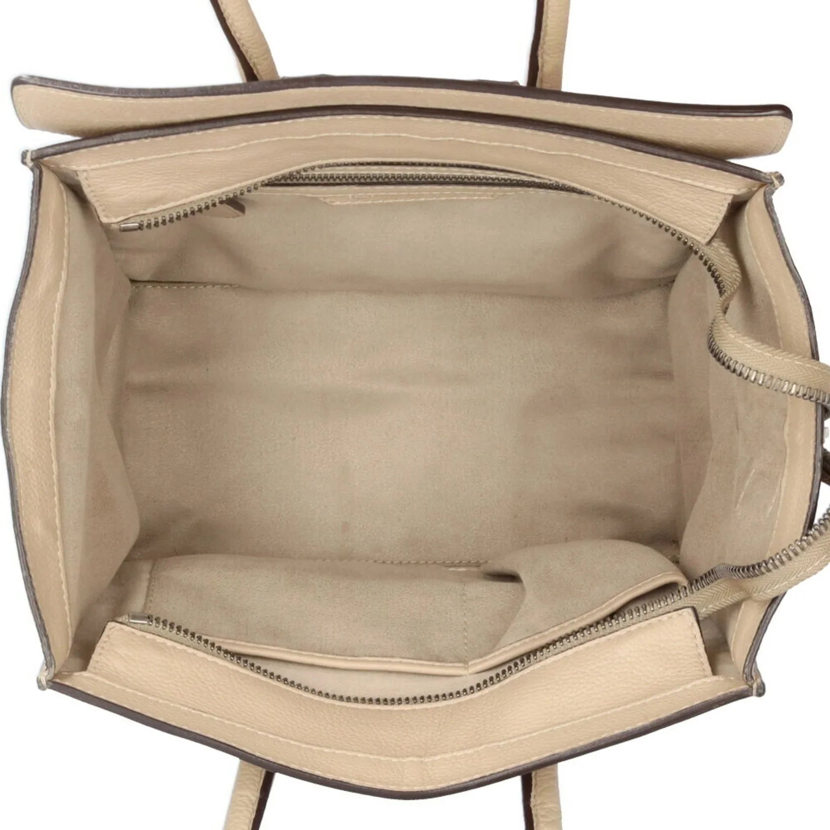 Céline Luggage Micro Tote – Pelle Beige
