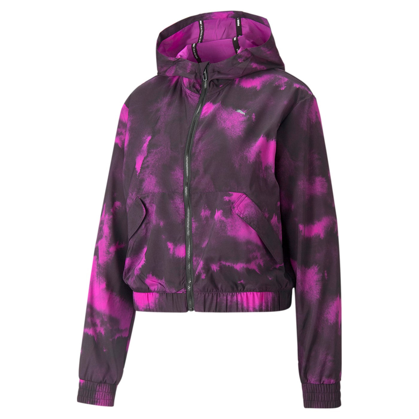 Puma giacca sportiva da donna Train Woven 521621-13 orchidea