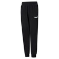 Puma Pantalone sportivo da ragazzo in cotone Jersey ESS Pants 586977 01 nero