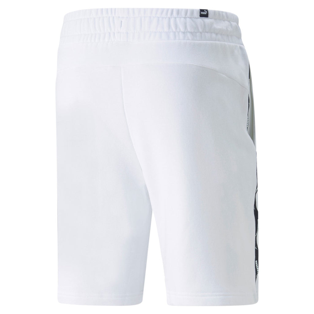 Puma pantaloncino sportivo da uomo ESS+ Tape Shorts 9" TR 847387-02 white