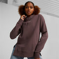 Puma Felpa da donna con cappuccio HER Hoodie TR 849831 75 dusty plum