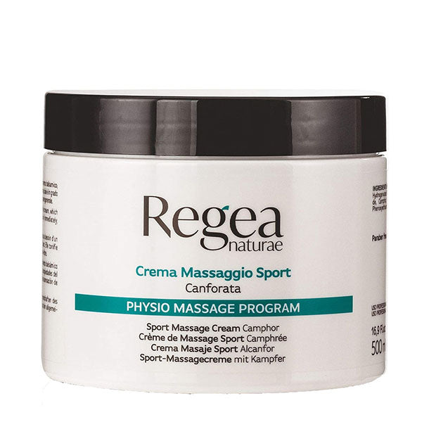 REGEA CREMA MASSAGGIO SPORT CANFORATA 500 ML
