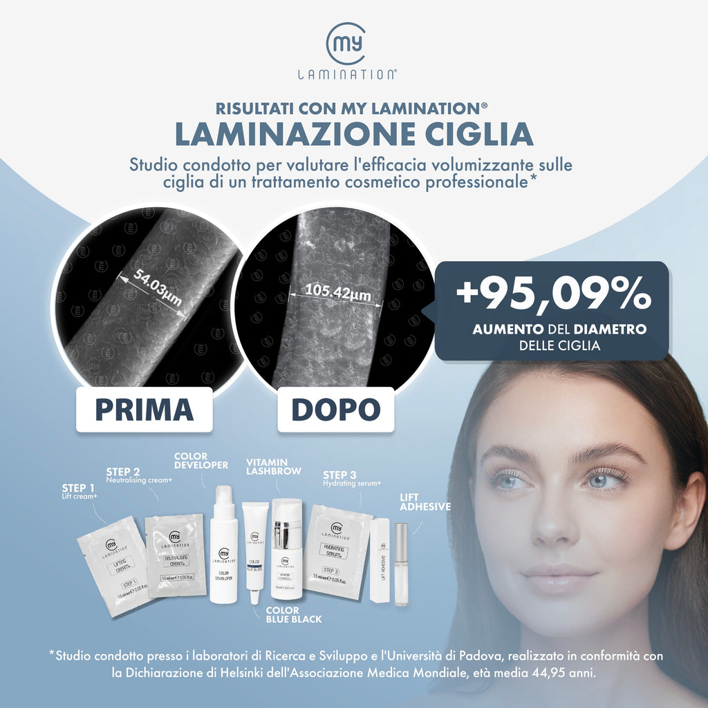 Lifting+ Neutralising+ Hydrating+ (fasi laminazione ciglia)