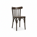 Sedia milano 4 stecche per bistrot colore palissandro