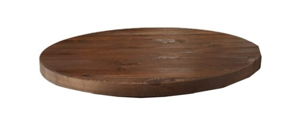 Piano in legno di pino noce moscata Ø 60 cm