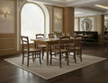 Tavolo Arte Povera 120x80 2 all. 40 e 6 Sedie Sedile Paglia