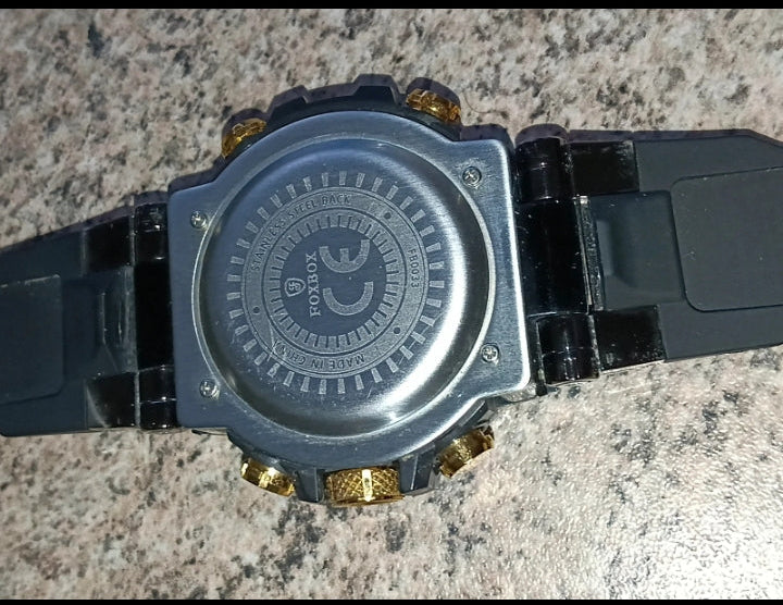 Orologio FOXBOX TE-34990 -Oro