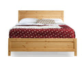 Letto Una Piazza e Mezza in Legno Massello di Pino 120x190 cm