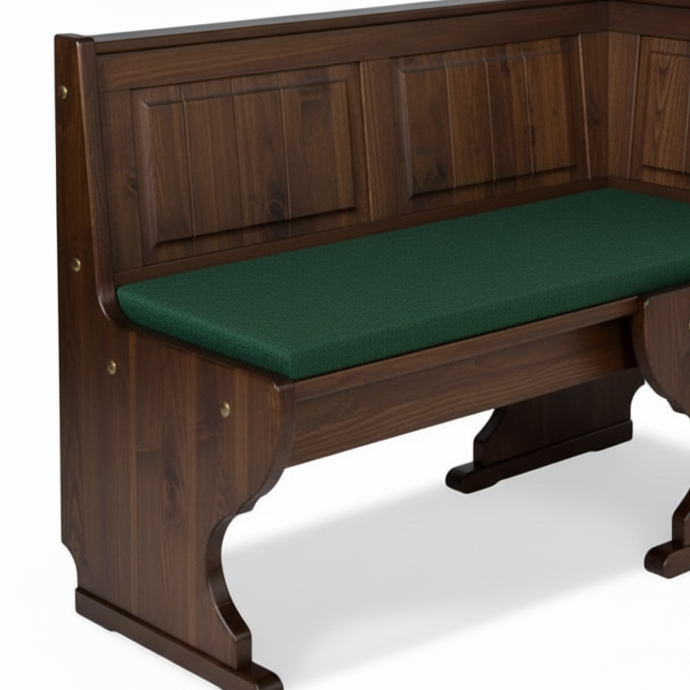 Panca Imbottita con Seduta e Schienale Imbottita con stoffa o ecopelle per arredo pub- 96x45x85 cm