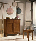 Credenzina Classica 2 Porte Legno Massiccio