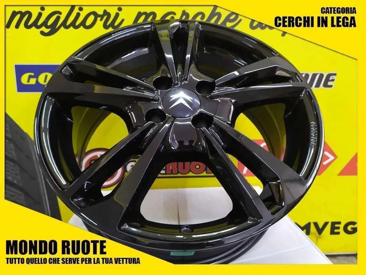 4 KIT Cerchi In Lega MAK EMBLEMA da 16 Pollici per CITROEN C4 / C4 CACTUS / C4 X