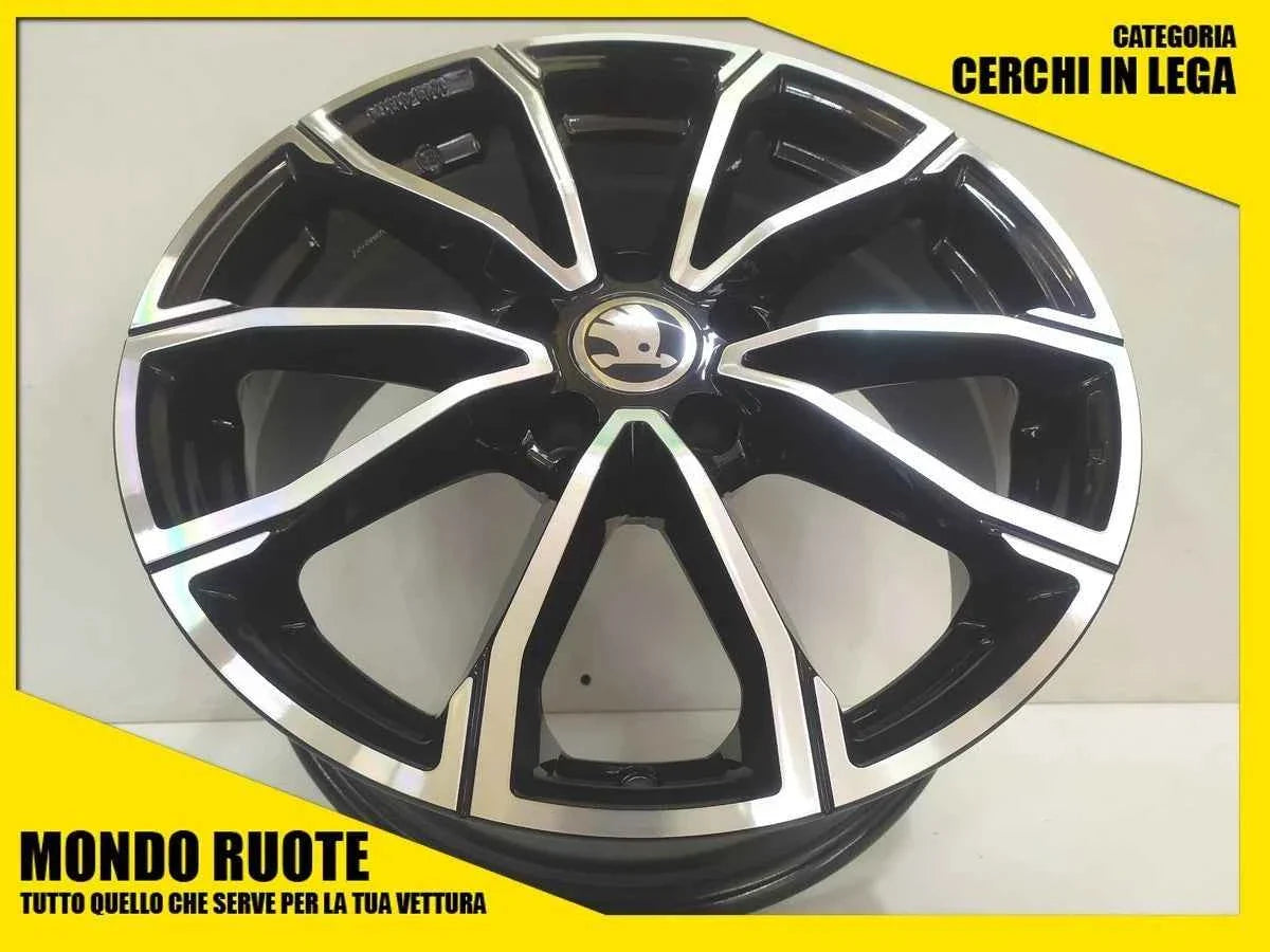 4 KIT Cerchi In Lega MAK 17 Pollici Per SKODA Karoq, Kodiaq, Octavia