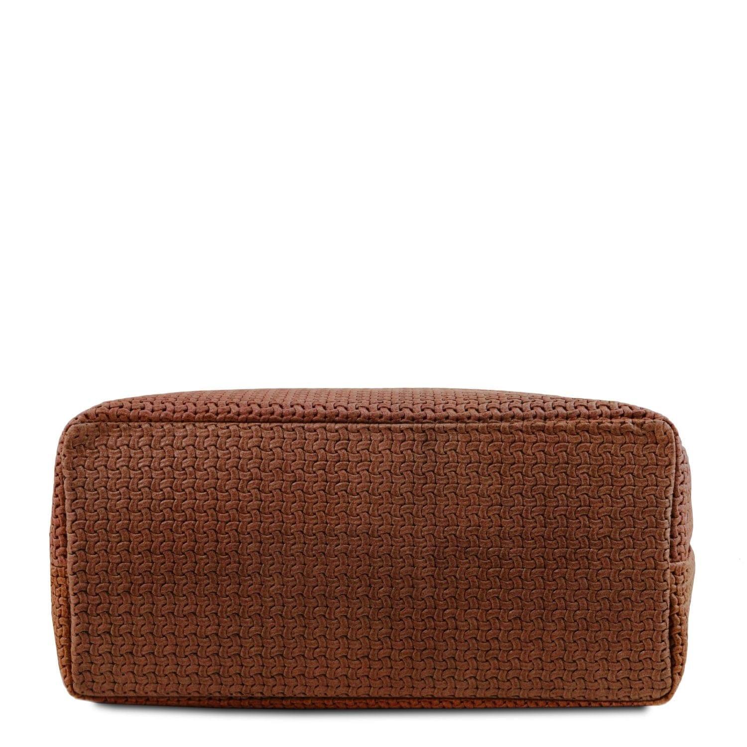 TL KeyLuck - Woven printed leather shopping bag | TL141573