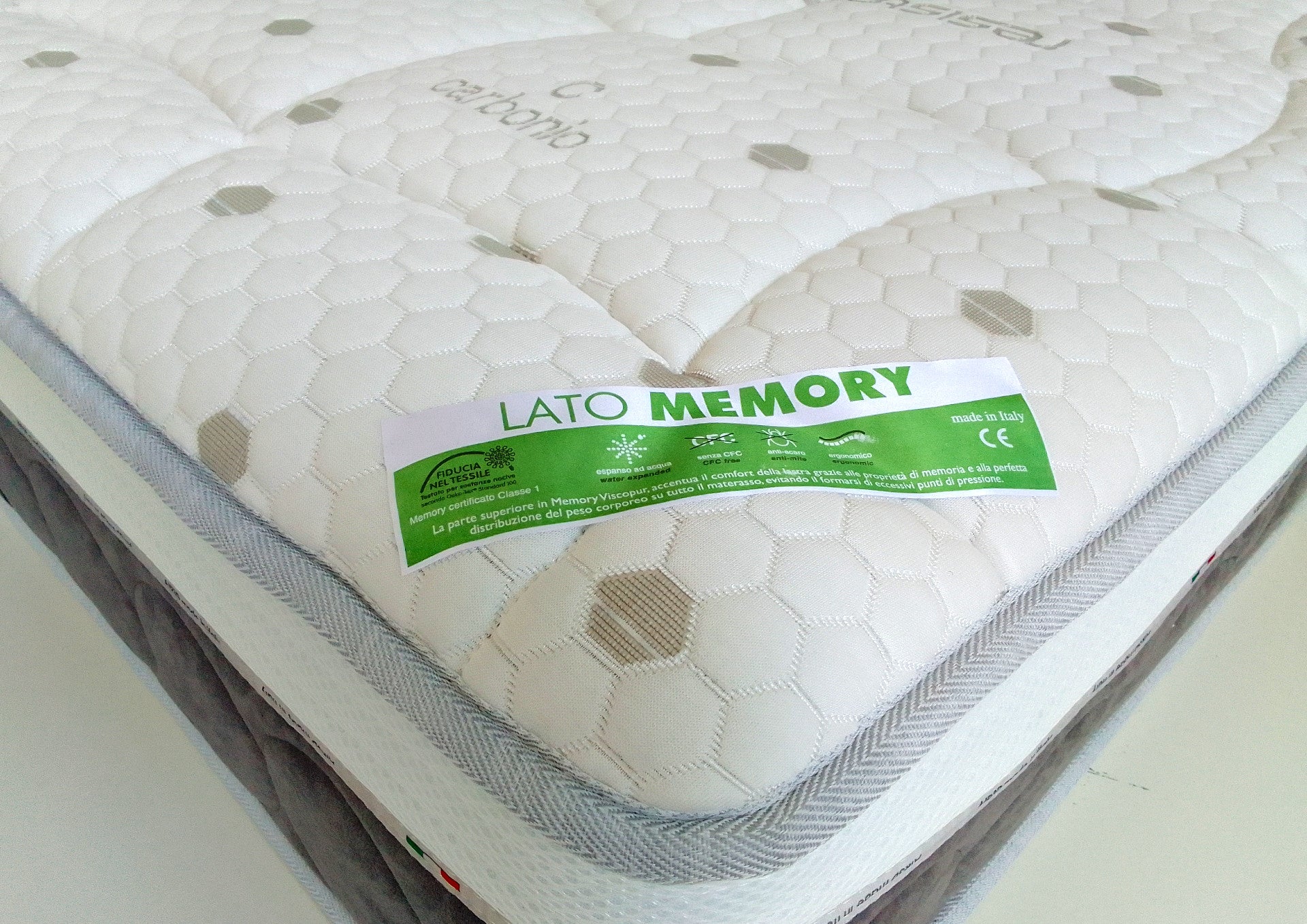 Materasso Memory Gel PolarGel – 7 Zone, 25 cm, Antistatico | RIGENERA