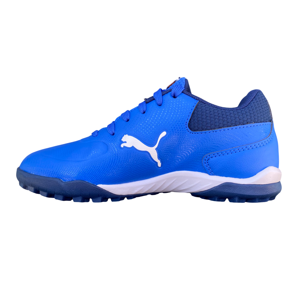 Puma Scarpa Calcetto Junior Truco III TT 108729-01 Blu - Perfezione per i Campioni di Domani