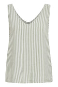 b.young Top Byfalakka canotta da donna 20811302 200495 seagrass mix