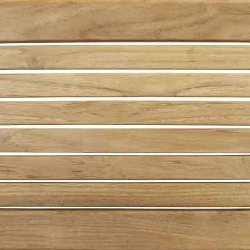 Sedia pieghevole Mirage in teak marrone Dimensioni: cm 42 x 51 x 85 h