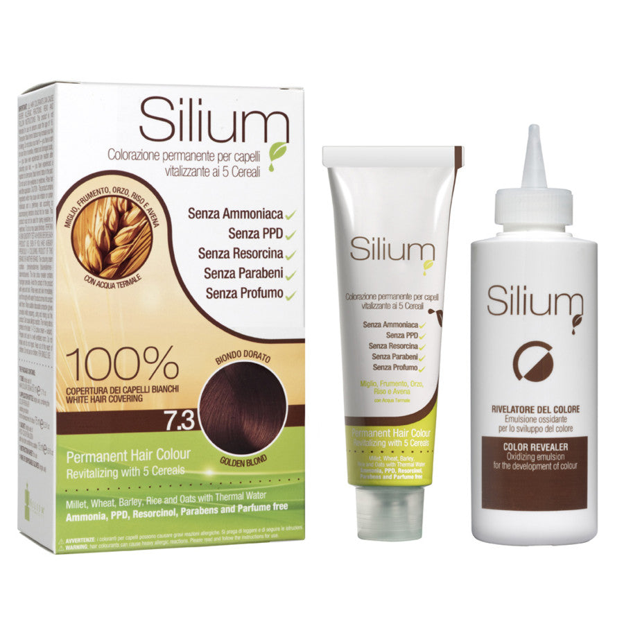 SILIUM COLORAZIONE CREMA BIONDO DORATO 7.3