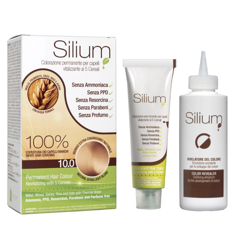 SILIUM COLORAZIONE CREMA BIONDO EXTRA CHIARISSIMO NATURALE 10.0