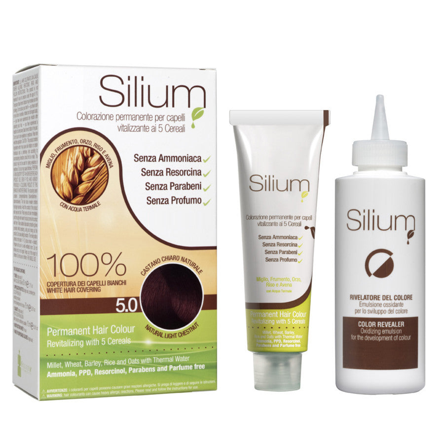 SILIUM COLORAZIONE CREMA CASTANO CHIARO 5.0