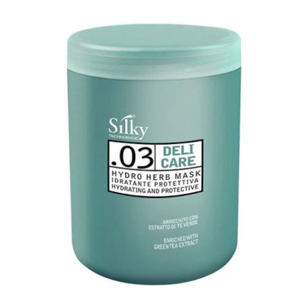 SILKY 03 DELICARE MASCHERA CAPELLI HERB HYDRO 1000 ML
